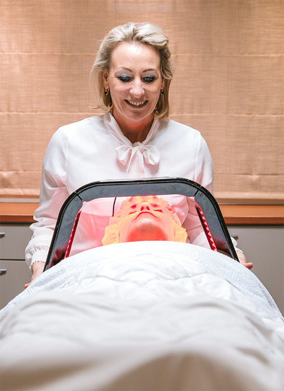 Lichttherapie behandeling met de Colour Light HC9 Lichttherapie behandeling met de Colour Light HC9